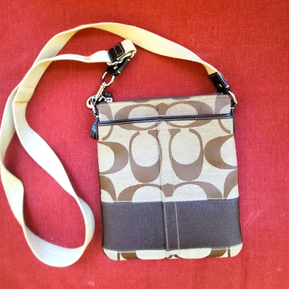 Women's Coach Monogram Crossbody